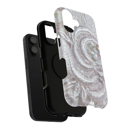 Impact-Resistant Phone Case – Lace Veil