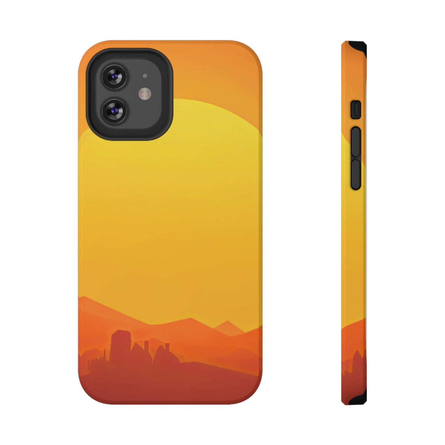 Impact-Resistant Phone Case – Desert Sunrise