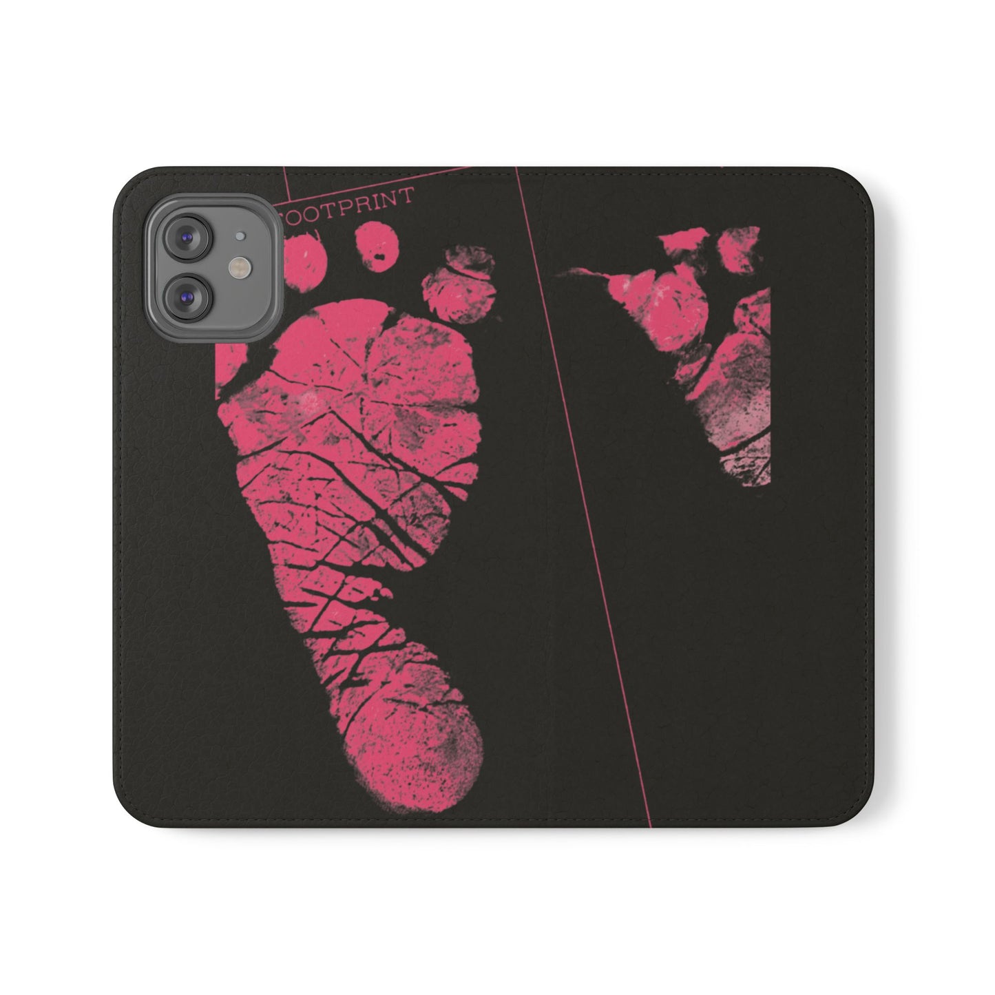 Flip Case – Mom’s Little Pink Footprints