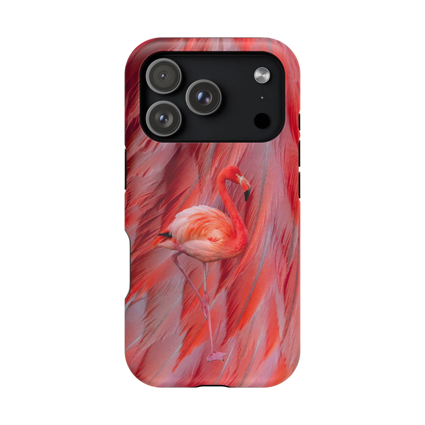 Impact-Resistant Phone Case – Scarlet Plume