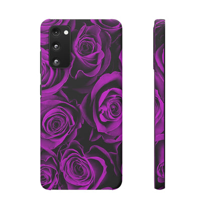 Snap Phone Case – Amethyst Roses