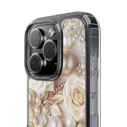 Clear Phone Case – Ivory Opulence