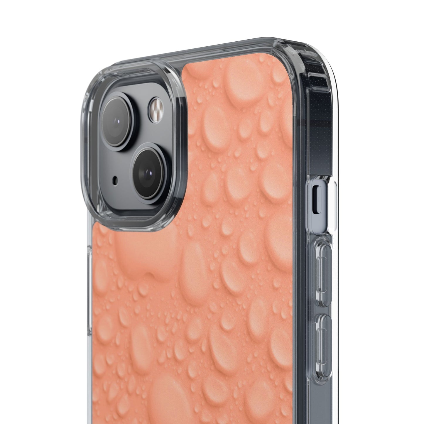 Clear Phone Case – Apricot Rain