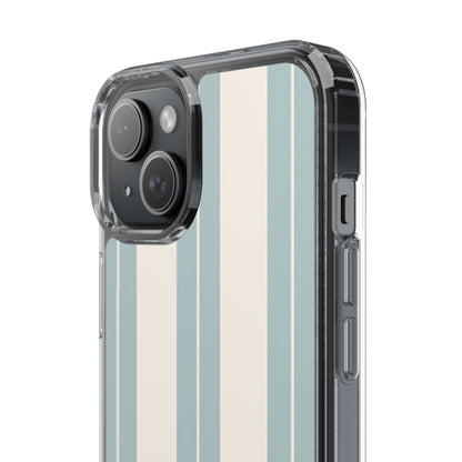 Clear Phone Case – Coastal Stripe