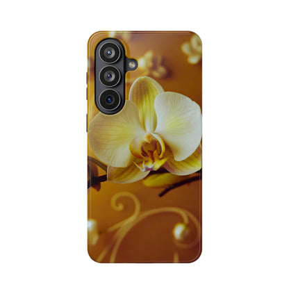 Protective Phone Case – Amber Orchid
