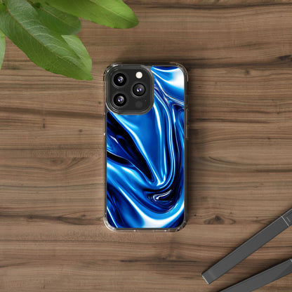 Clear Phone Case – Midnight Surge