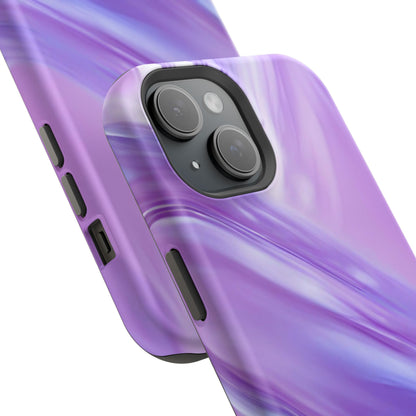 Wireless-Charging Compatible Case – Lavender Wave