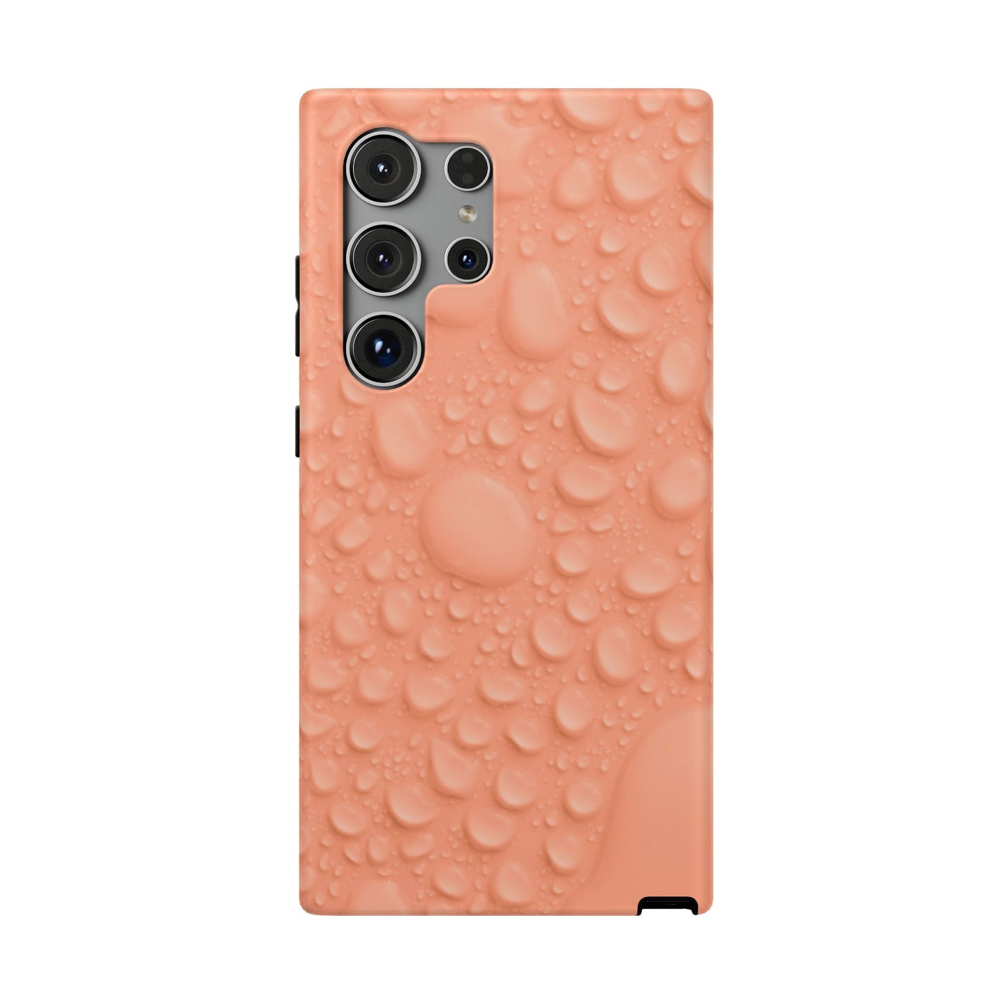 Impact-Resistant Phone Case – Apricot Rain