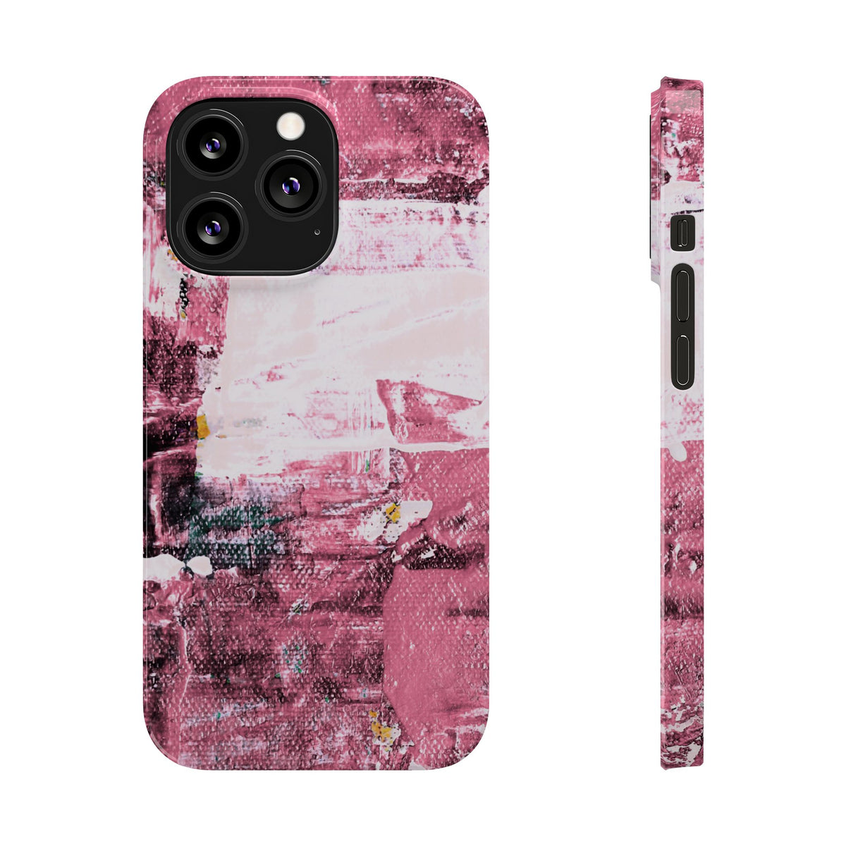 Slim Phone Case – Faded Cranberry – Compatible with iPhone 11–17 Series