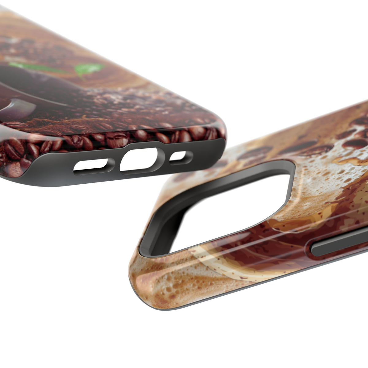 Impact-Resistant Phone Case – Love at First Sip – Compatible with iPhone 11–17 & Samsung Galaxy S22–S26 Series