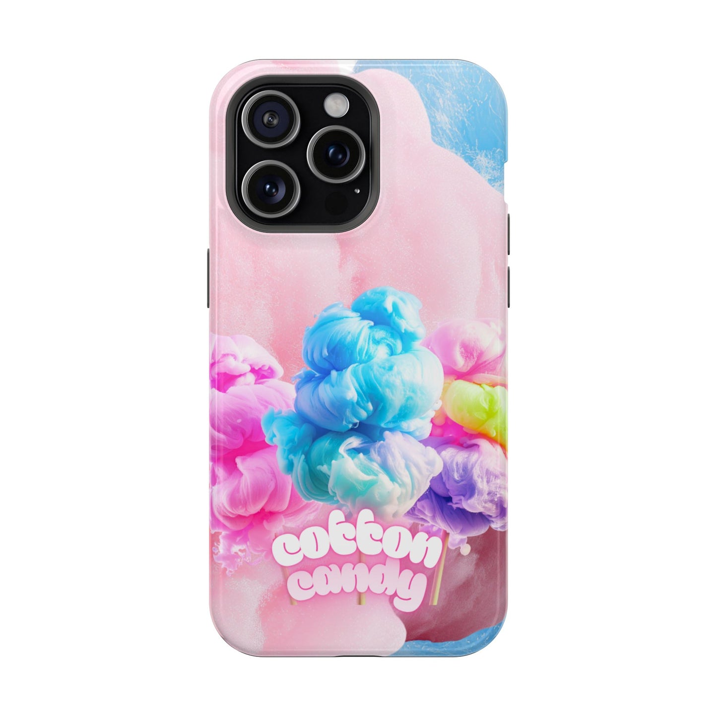 Wireless-Charging Compatible Case – Cotton Candy Dream