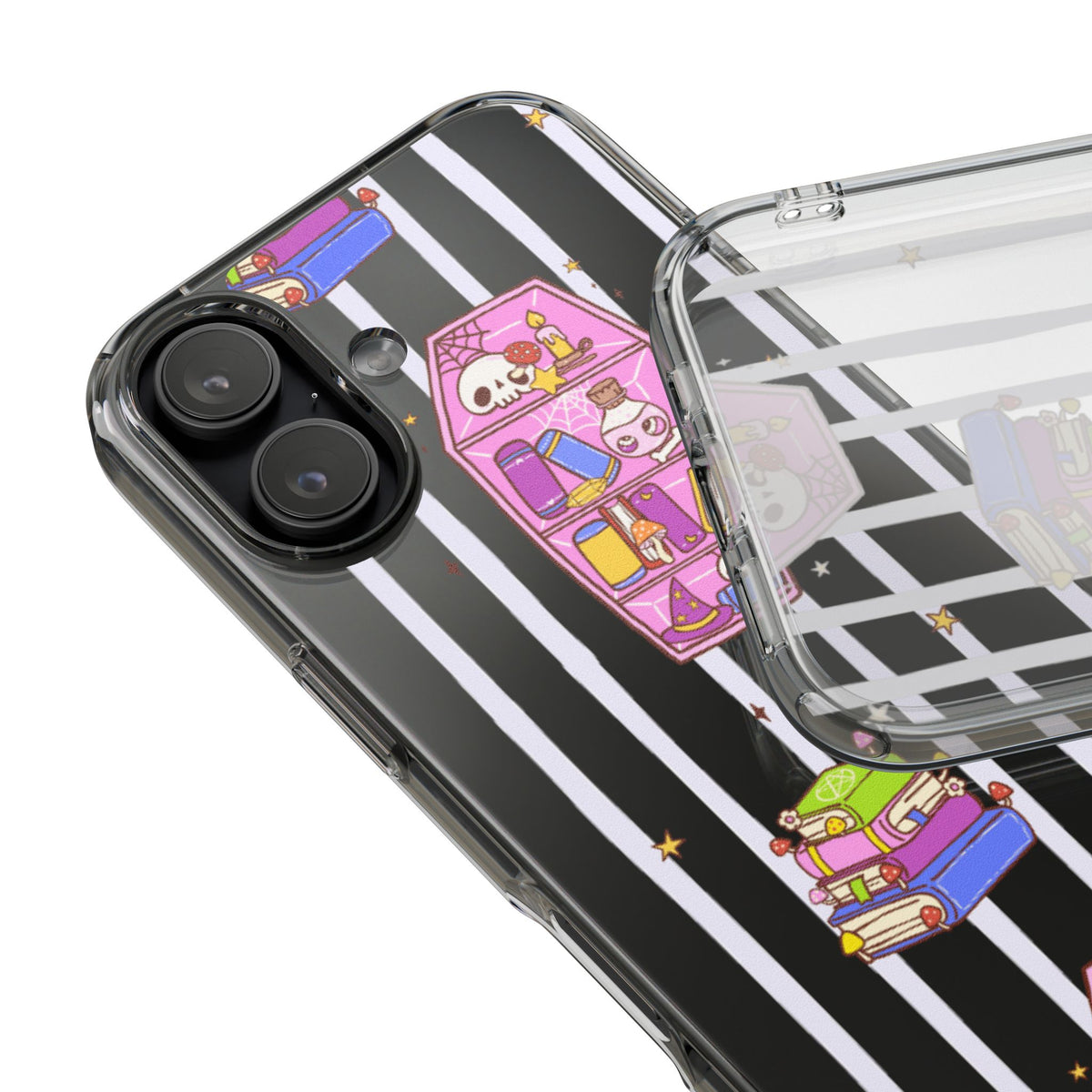 Clear Phone Case – Booked to Death