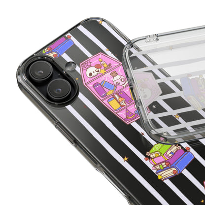 Clear Phone Case – Booked to Death