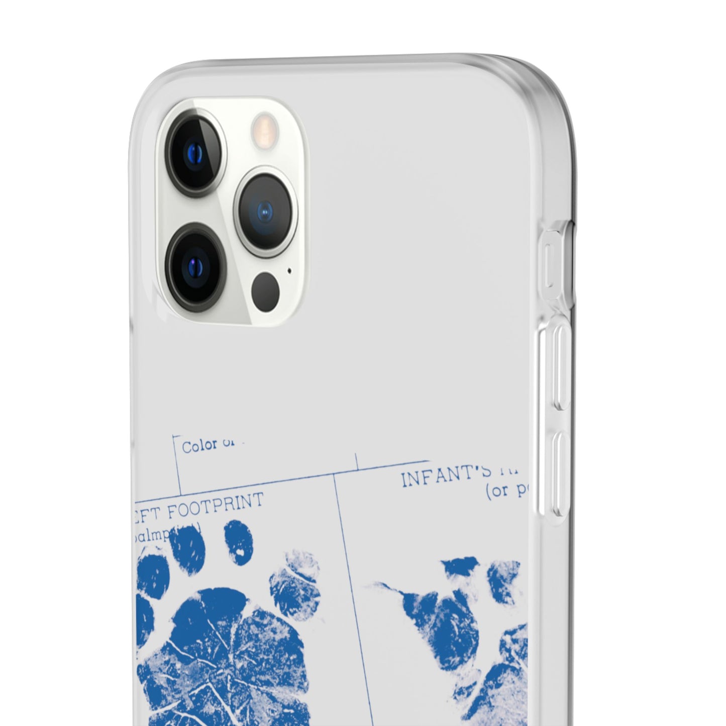 Flexi Case – Mom’s Little Blue Footprints