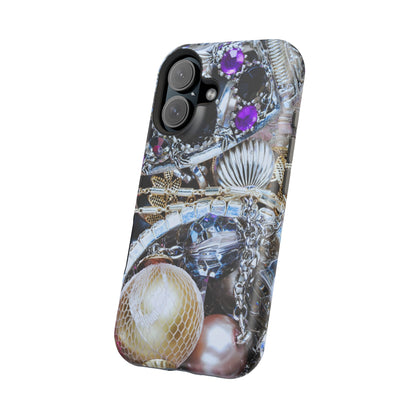 Wireless-Charging Compatible Case – Chrome Jewel