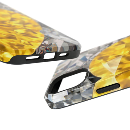 Impact-Resistant Phone Case – Heart of Gold