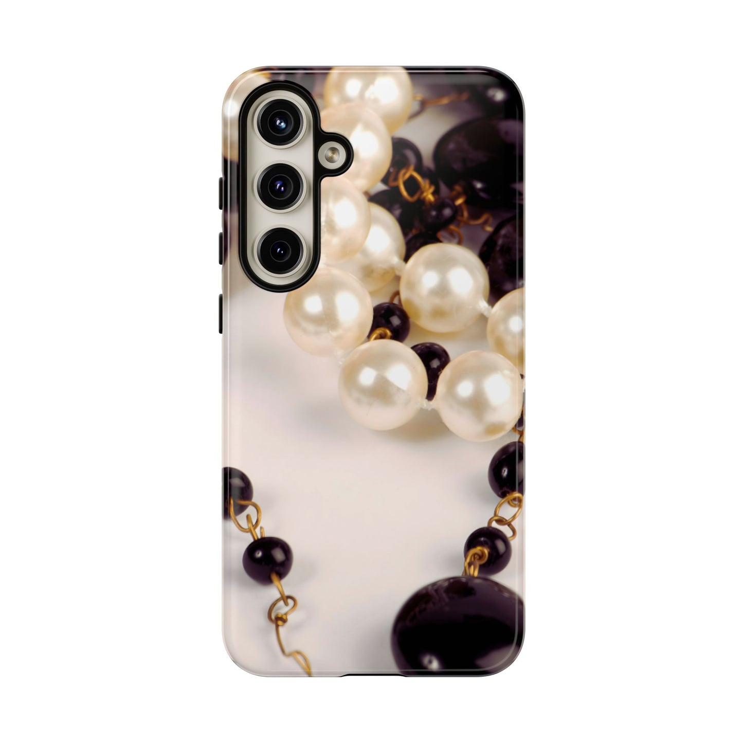 Protective Phone Case – Noir Pearl