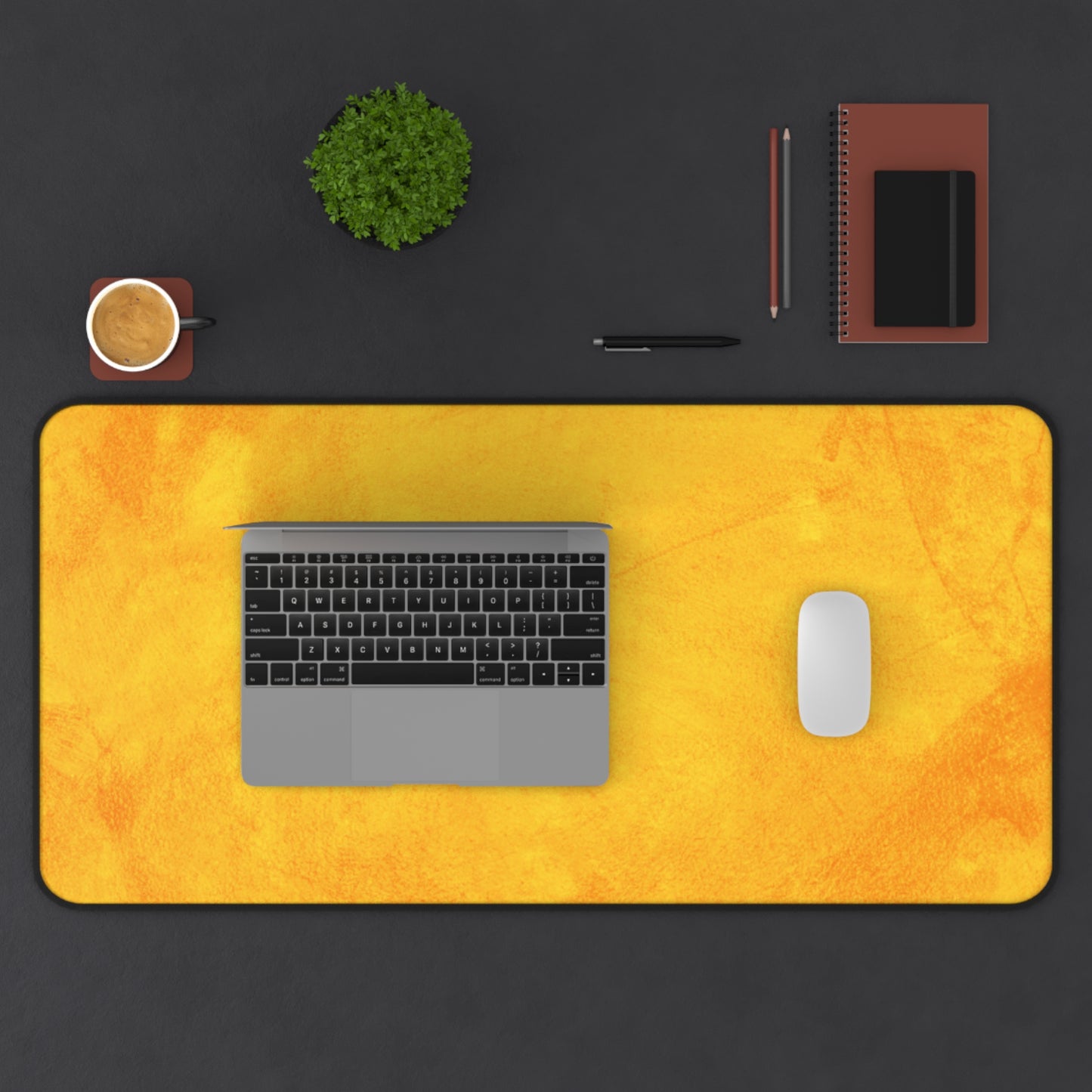 Desk Mat – Saffron Smoke