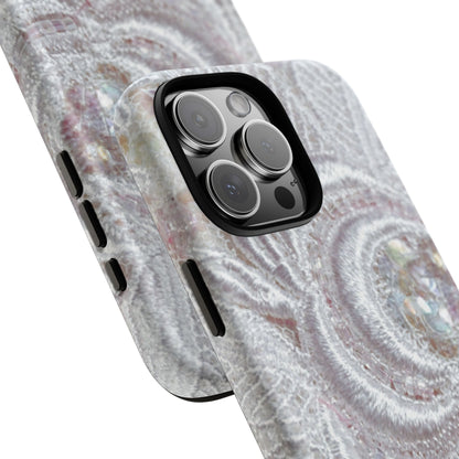 Protective Magnetic Phone Case – Lace Veil