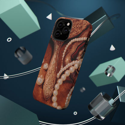 Impact-Resistant Phone Case – Bronze Vanity