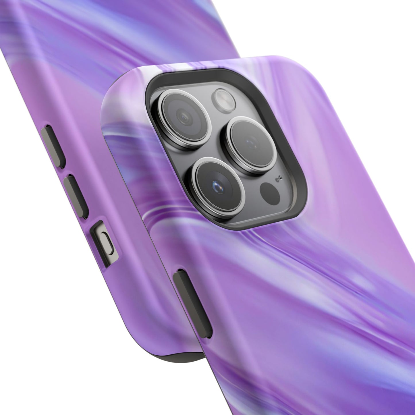 Wireless-Charging Compatible Case – Lavender Wave