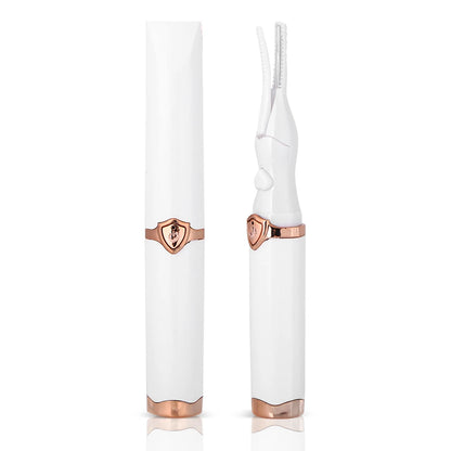 Heated Eyelash Curler USB Rechargeable Quick Heating Natural Curl Eyelash Curler Long Lasting for Quick Natural Curling