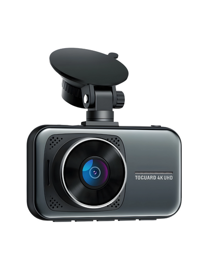 4K Dash Cam - Front/Rear Dual Camera with Night Vision & Parking Monitor