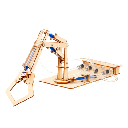 Hydraulic Robotic Arm DIY Kit - Educational STEM Learning Toy