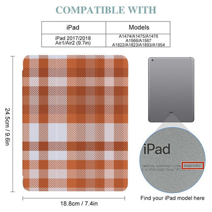 Tablet Case with Pencil Holder – Spiced Plaid