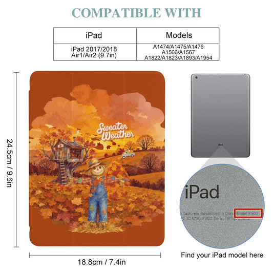 Tablet Case with Pencil Holder – Sweater Weather