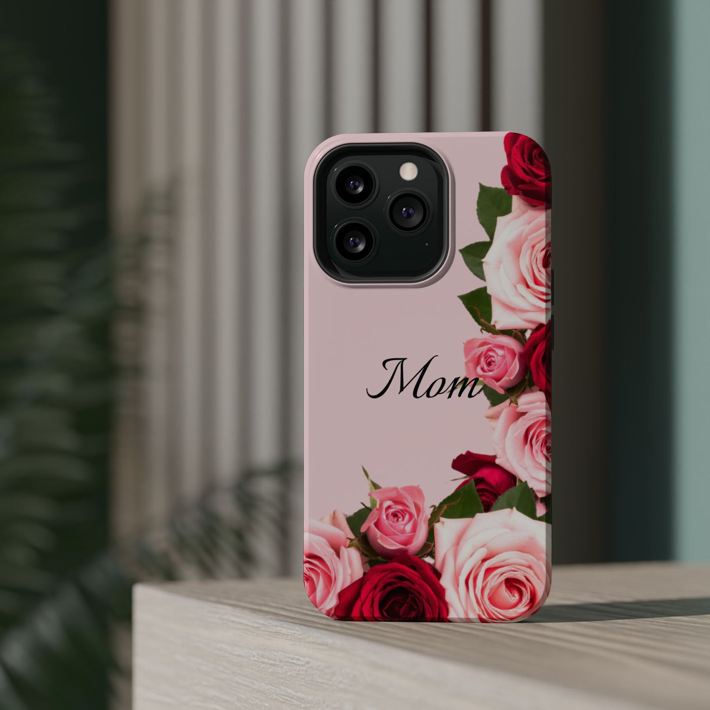 Wireless-Charging Compatible Case – Mom’s Rose Bouquet