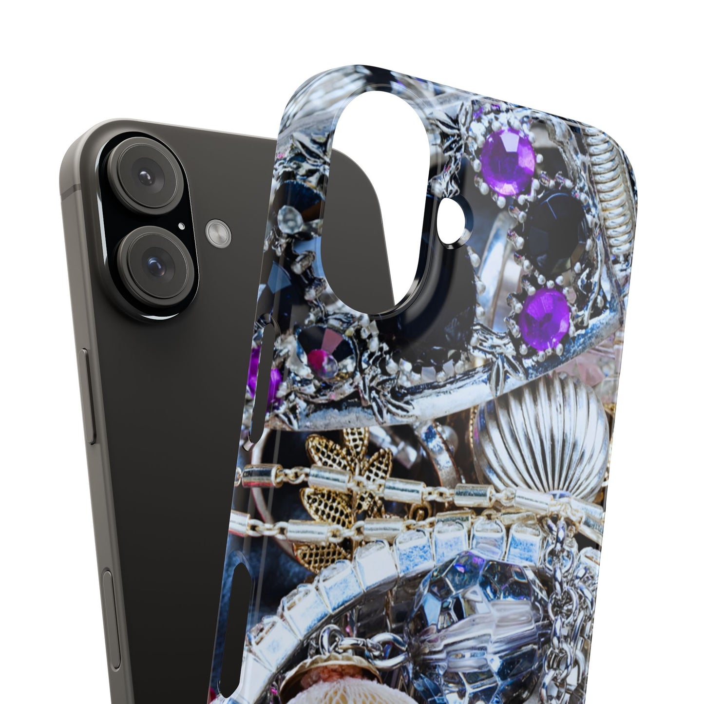 Slim Phone Case – Chrome Jewel