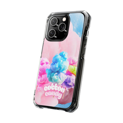 Clear Magnetic Phone Case – Cotton Candy Dream