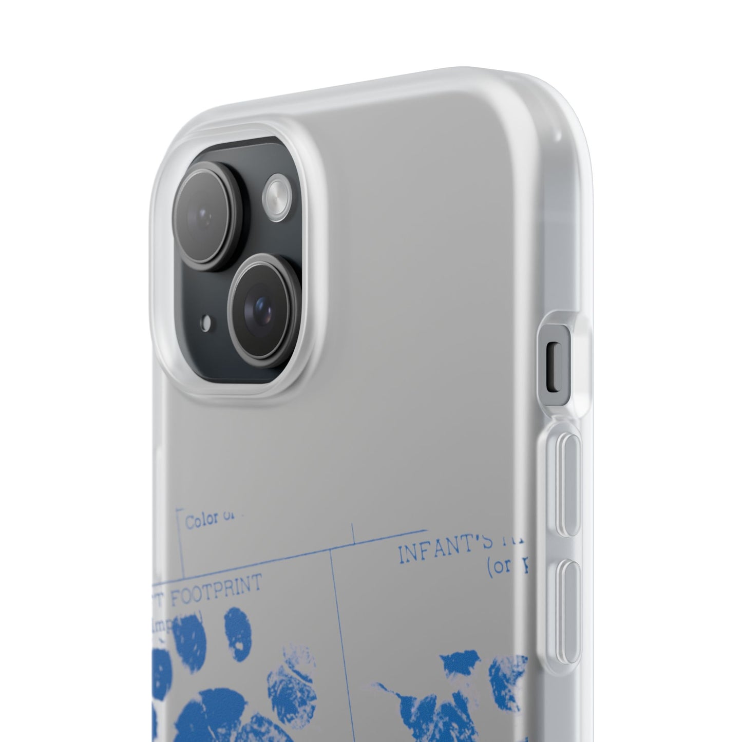 Flexi Case – Mom’s Little Blue Footprints