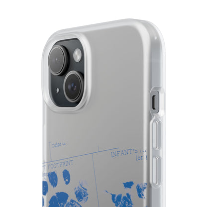Flexi Case – Mom’s Little Blue Footprints