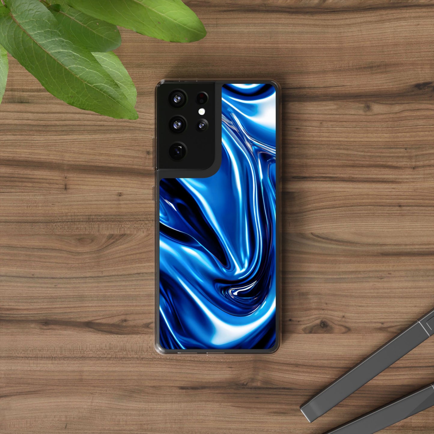 Clear Phone Case – Midnight Surge