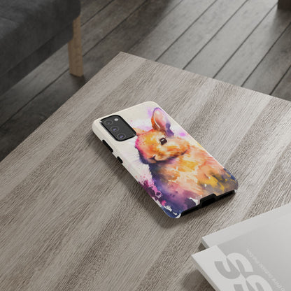 Protective Phone Case – Painted Hare