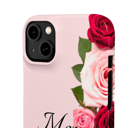 Snap Phone Case – Mom’s Rose Bouquet