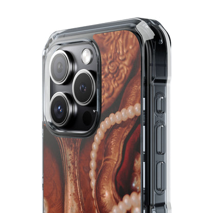 Clear Magnetic Phone Case – Bronze Vanity