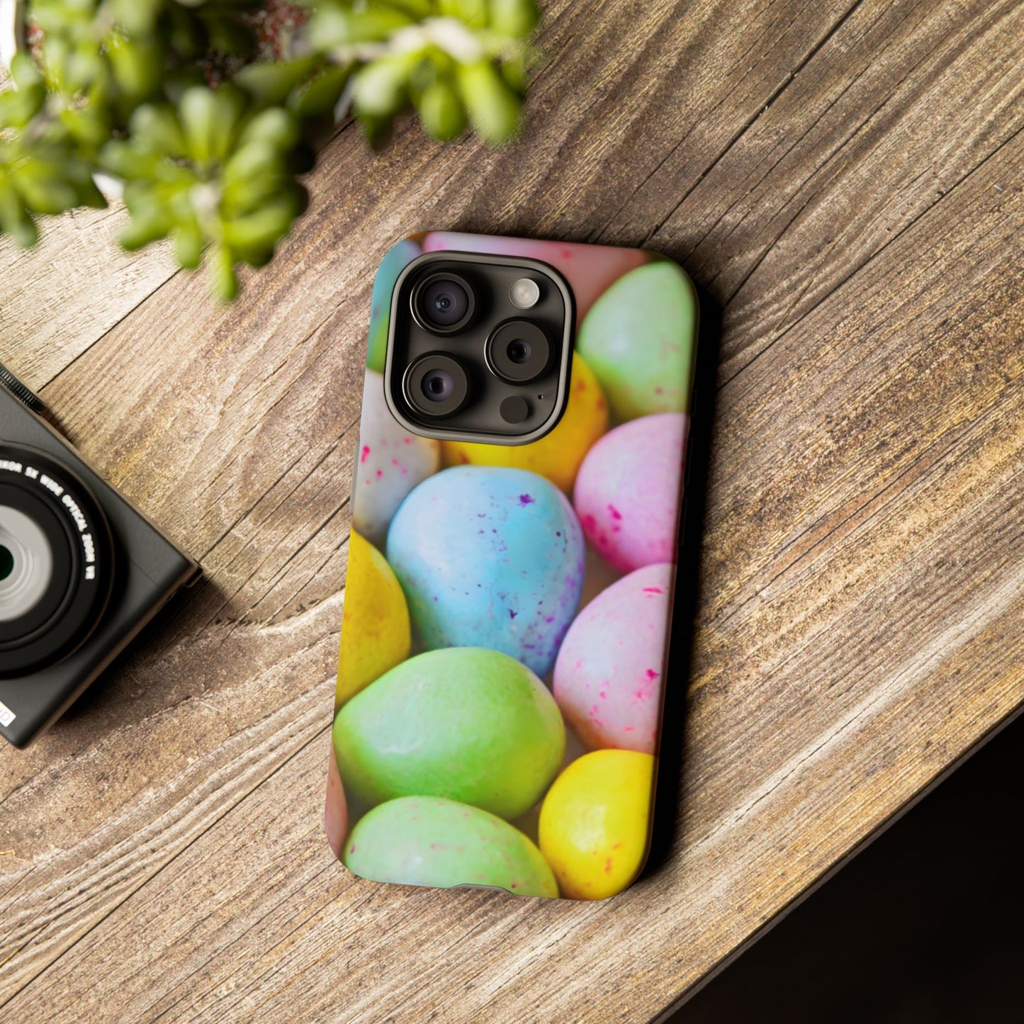 Protective Phone Case – Speckled Spring