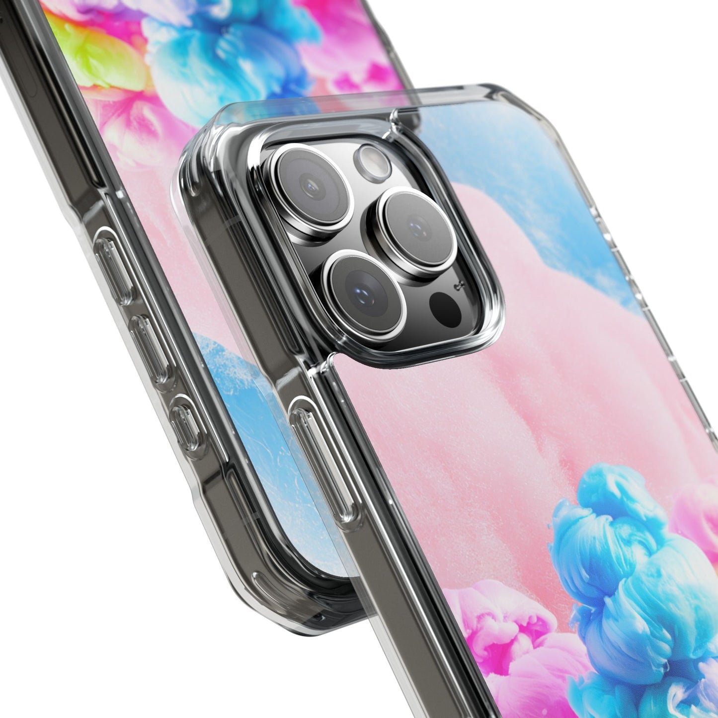 Clear Magnetic Phone Case – Cotton Candy Dream