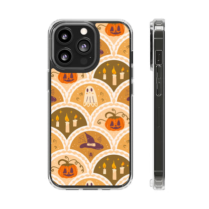 Clear Phone Case – Vintage Haunt – Compatible with iPhone 13–17 & Samsung Galaxy S25–S26 Series