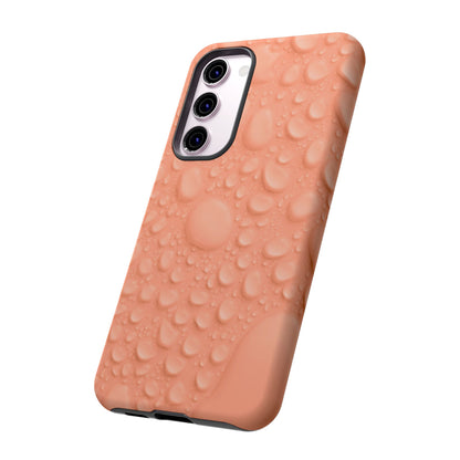 Protective Phone Case – Apricot Rain