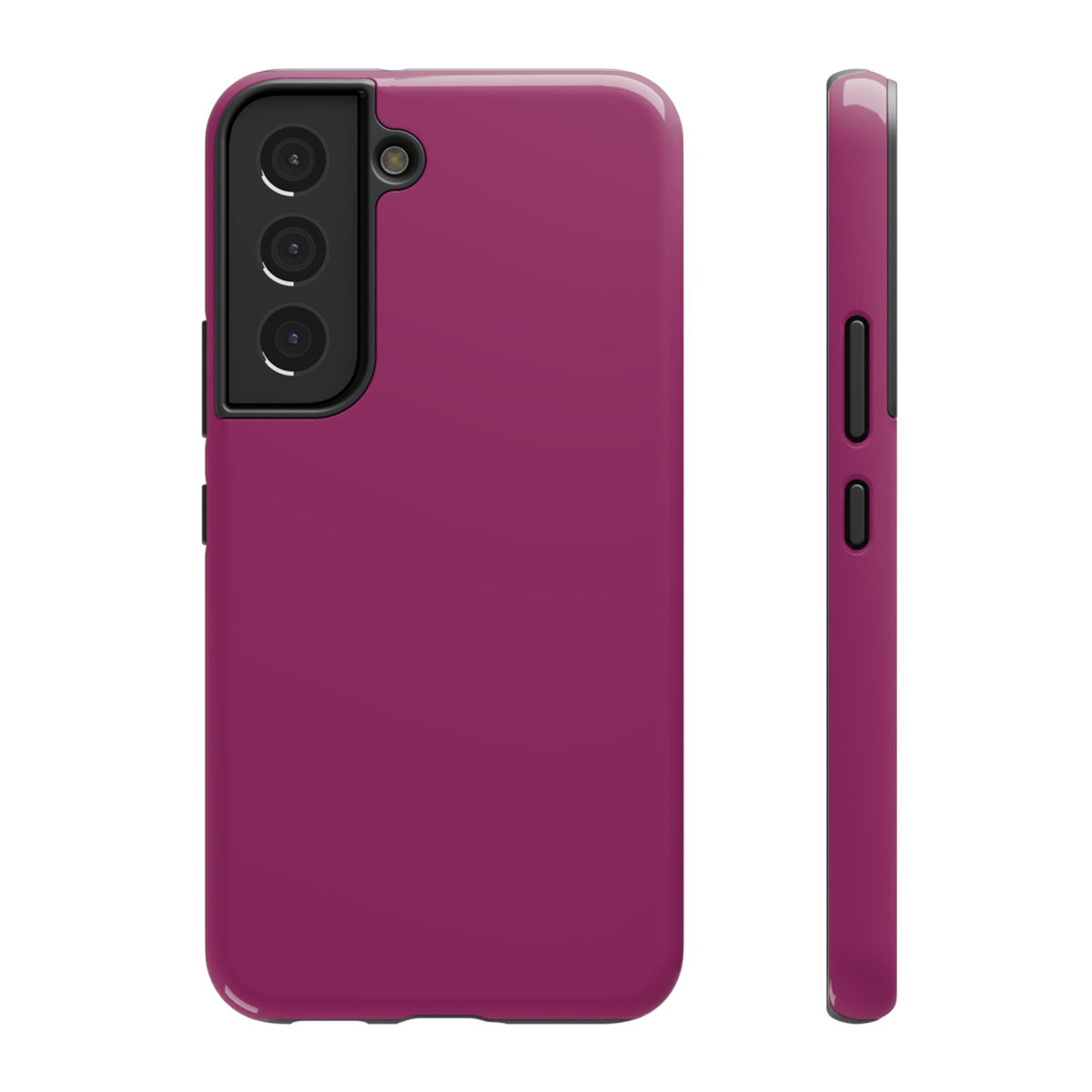 Impact-Resistant Phone Case – Orchard Plum – Compatible with iPhone 11–17 & Samsung Galaxy S22–S26 Series