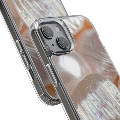 Clear Phone Case – Blush Pearl