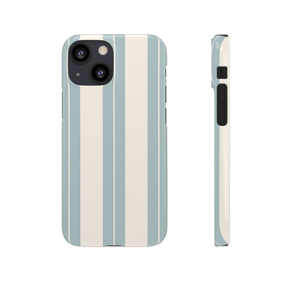 Snap Phone Case – Coastal Stripe
