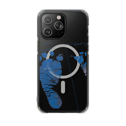 Clear Magnetic Phone Case – Mom’s Little Blue Footprints