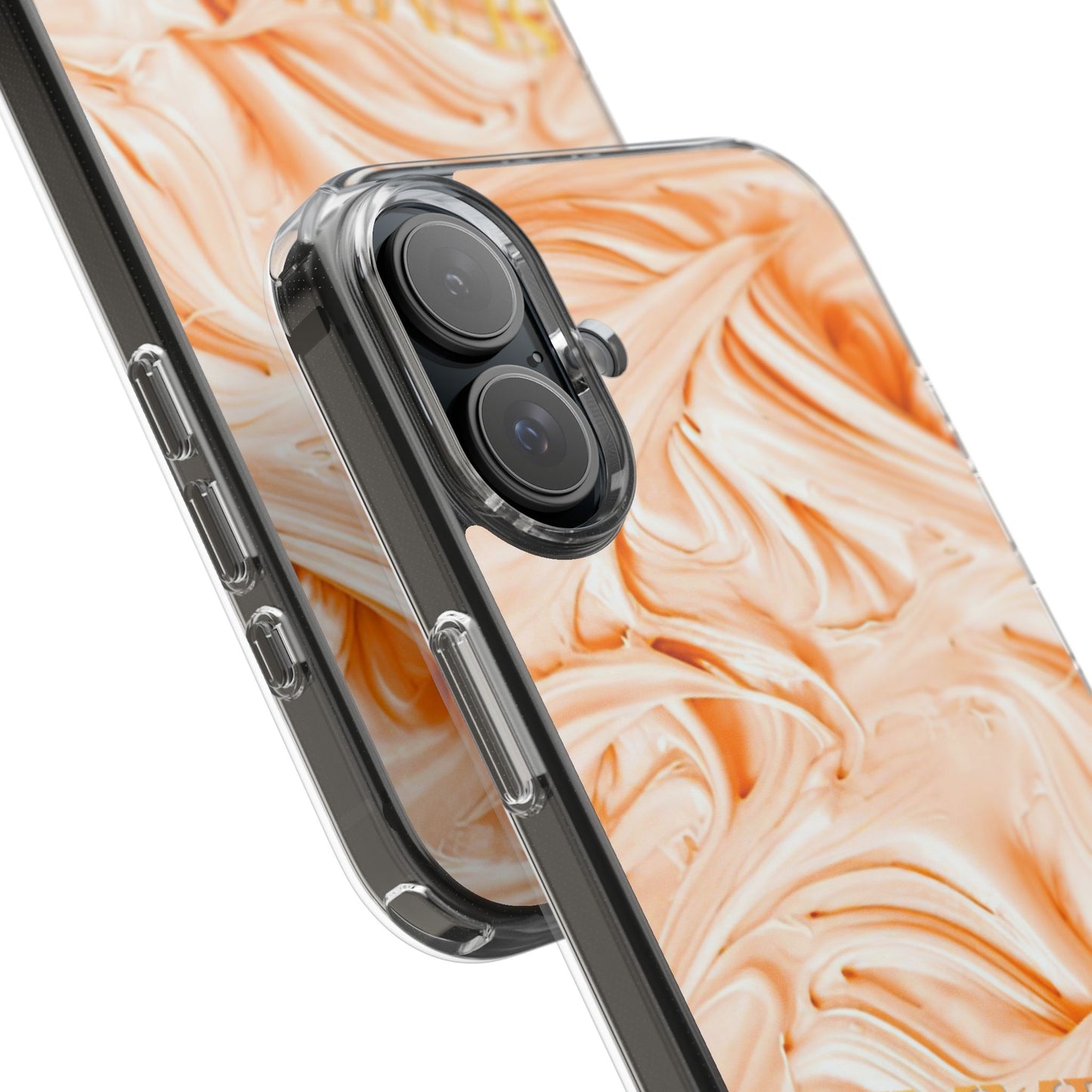 Clear Phone Case – Peach Sorbet