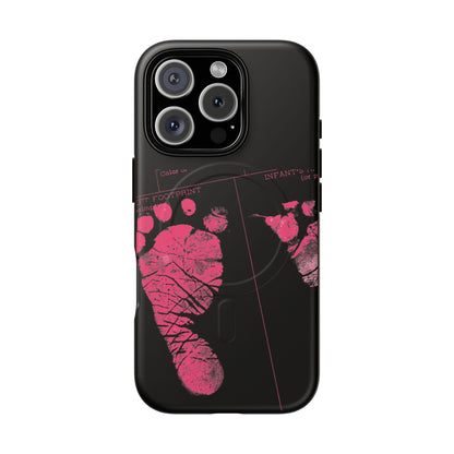 Protective Magnetic Phone Case – Mom’s Little Pink Footprints