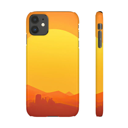 Snap Phone Case – Desert Sunrise